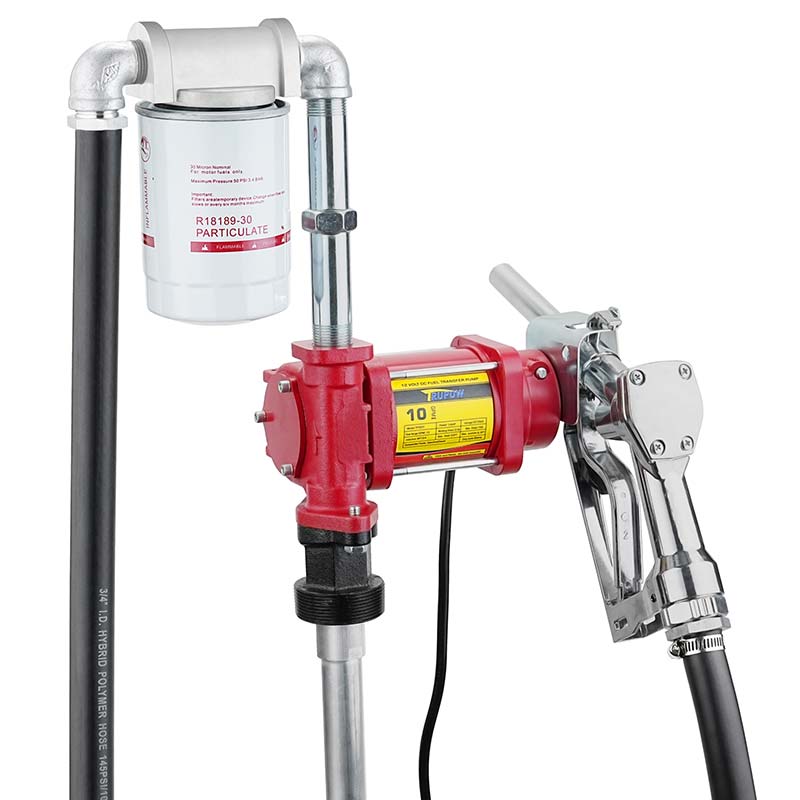 노즐이 있는 12V 연료 가솔린 이송 펌프 키트