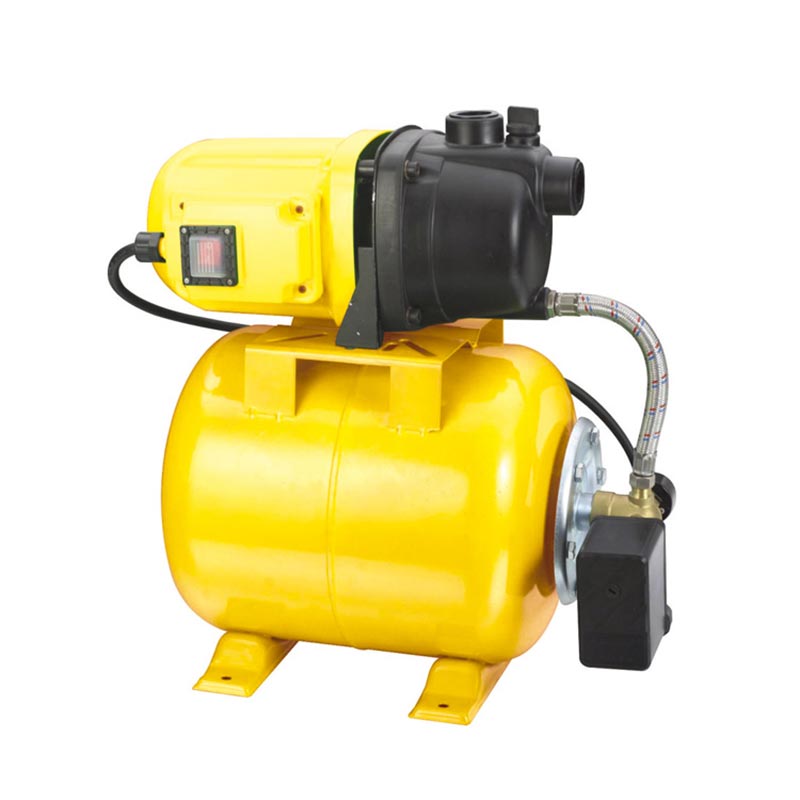 압력 탱크가 있는 얕은 우물 정원 펌프