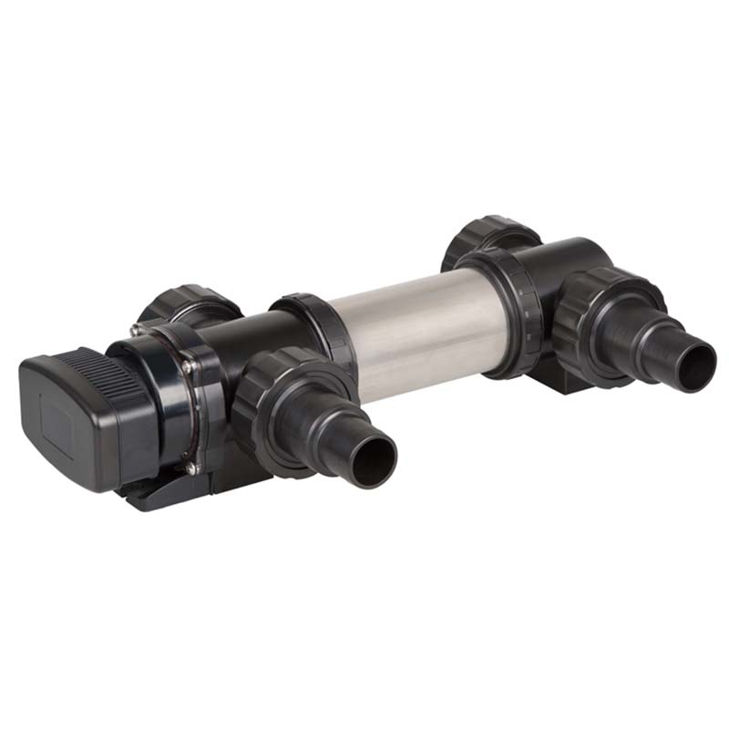 안쪽에 스테인리스 반사체를 가진 물 처리 UV 살균기